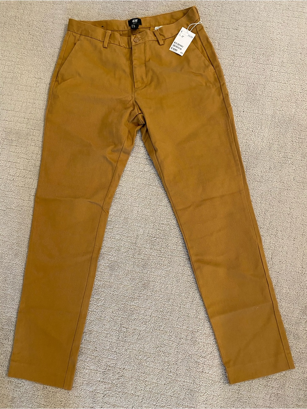 H&M Men's Slim Chinos 33R Slim